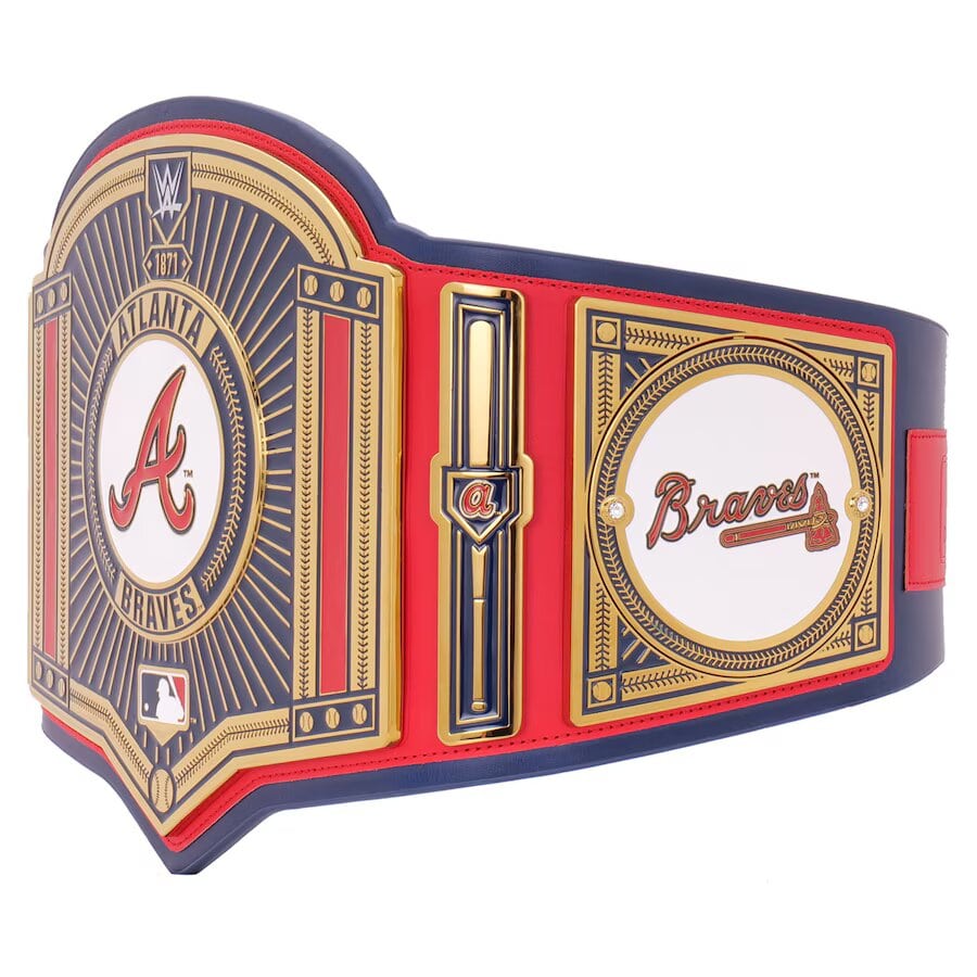 Atlanta Braves Legacy Replica Wrestling Title Belt