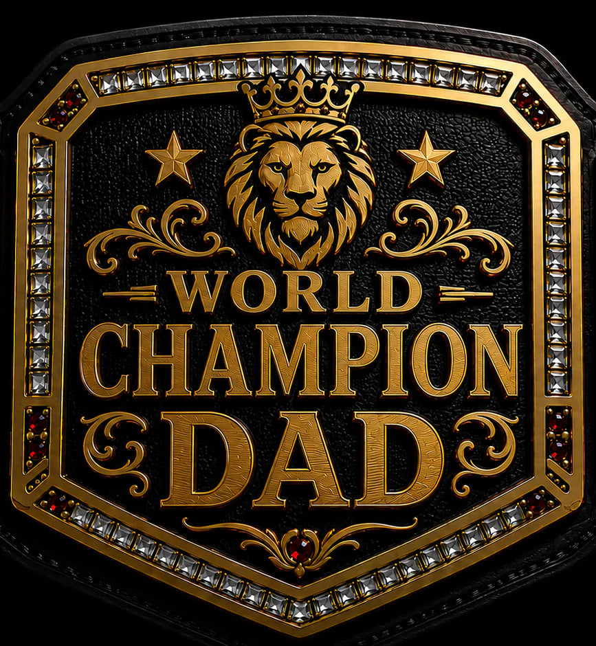 Happy Father's Day Father Gift Championship Replica Belt