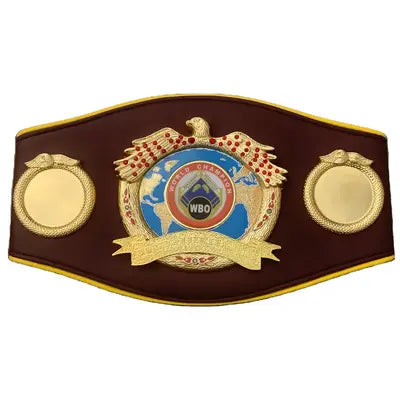 WBO Boxing Championship Title Belts Adult Size 3D