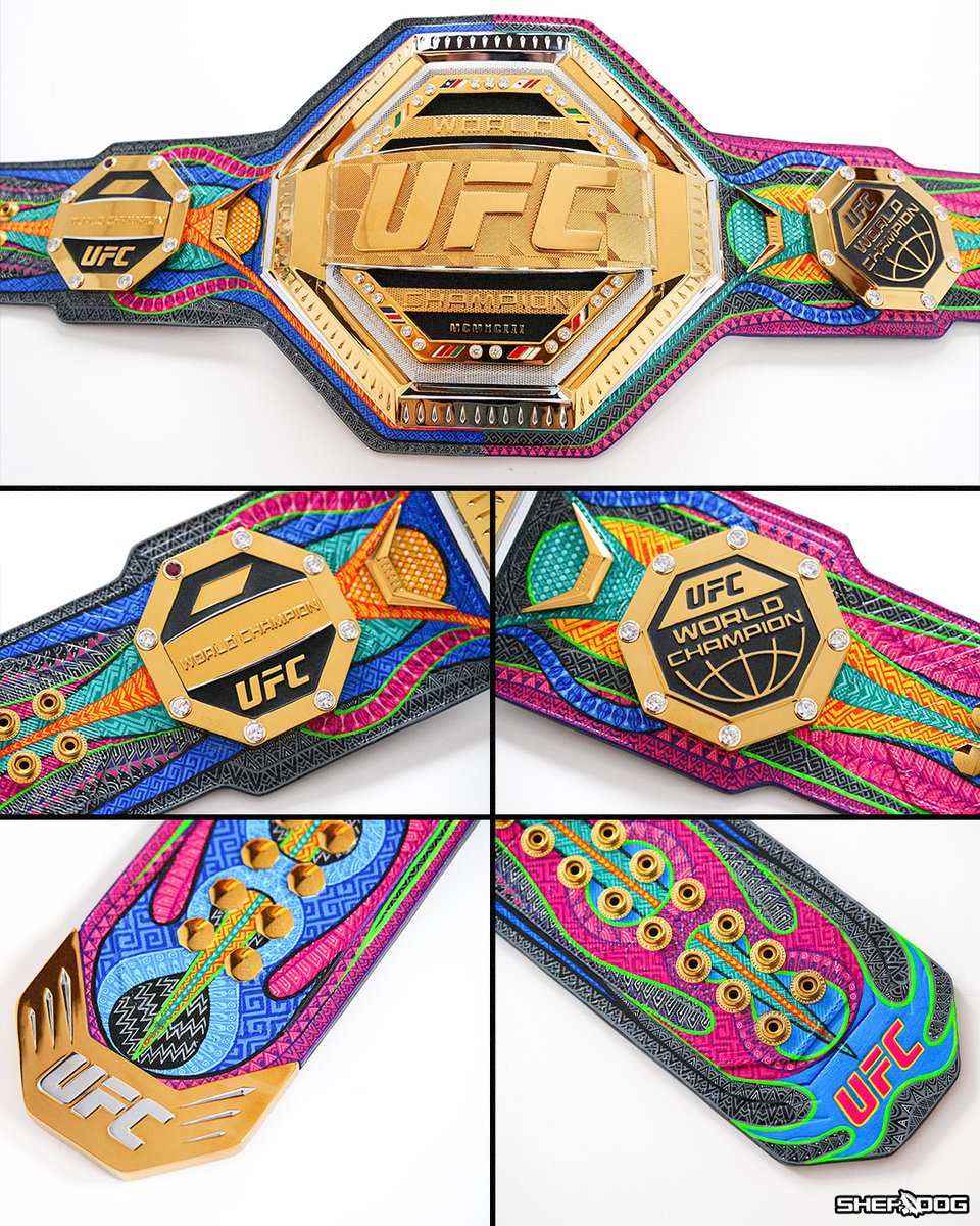 Tribe 1 UFC Noche Championship Replica Belt