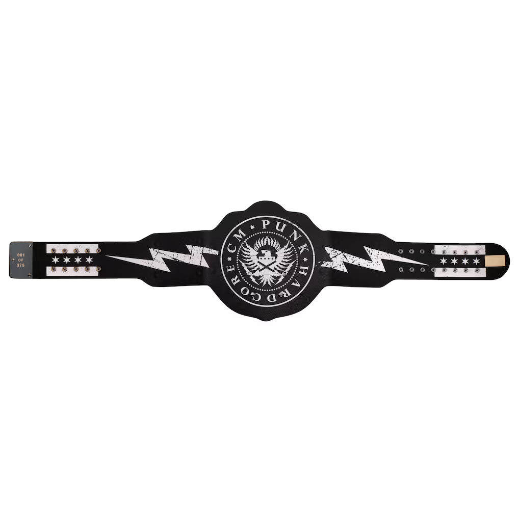CM Punk Limited Edition Championship Signature Series Replica Title Belt