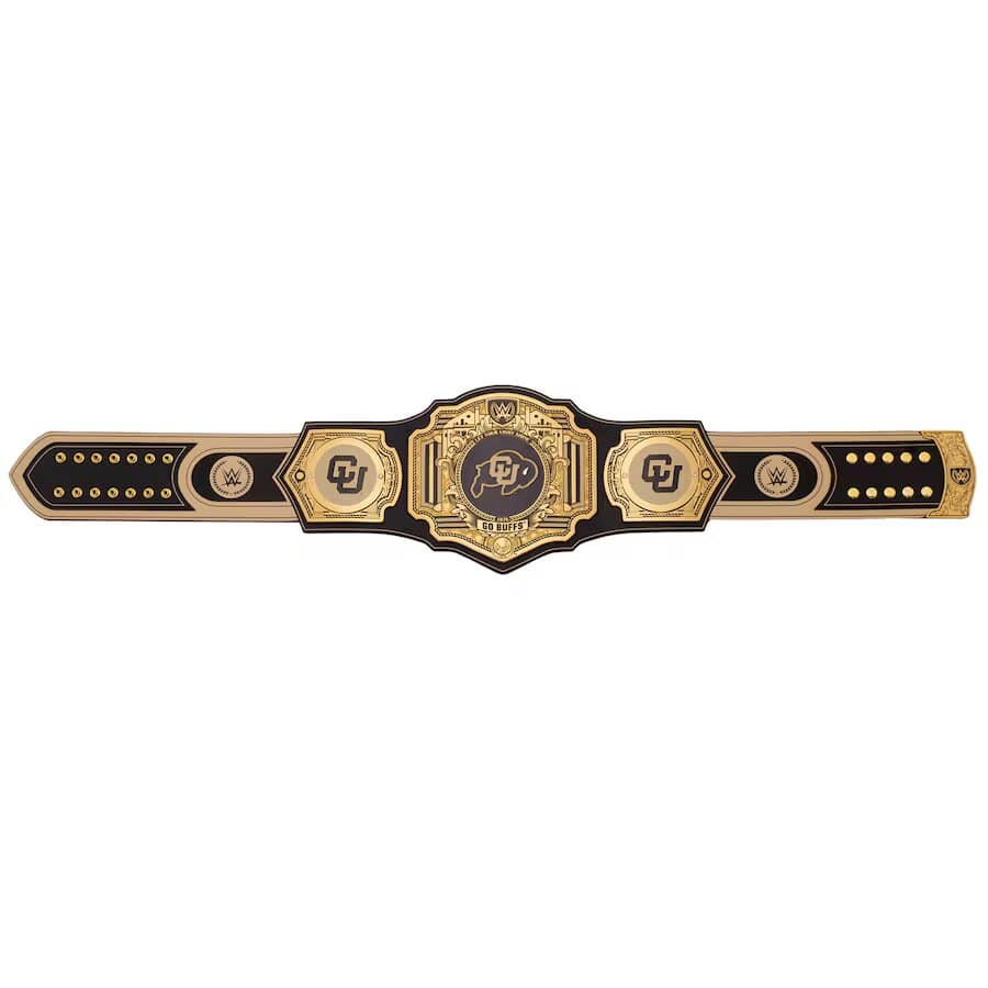 New Colorado Buffaloes Legacy Replica Title Belt