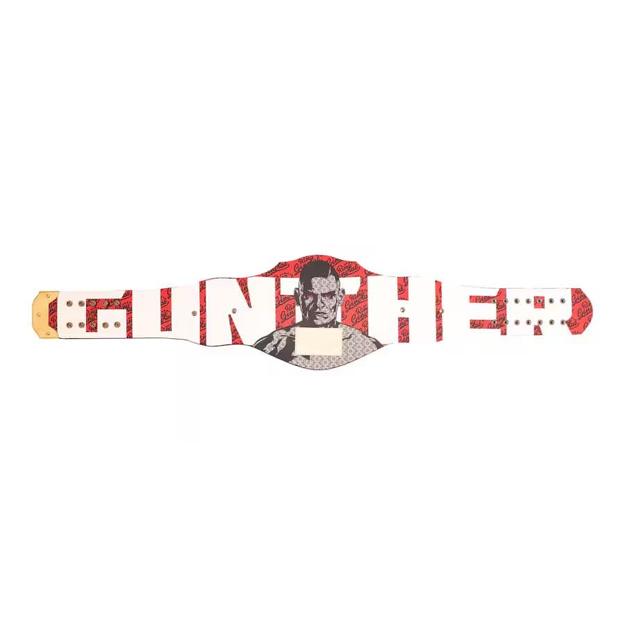 New Gunther 666 Days Signature Series Championship Replica Title Belt