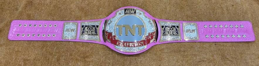 AEW Pink TNT Championship Replica Title Belt
