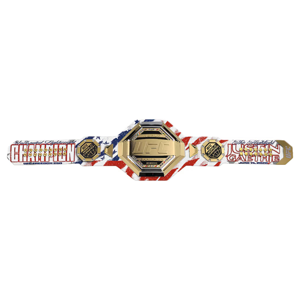 Justin Gaethje Legacy Championship Replica Title Belt