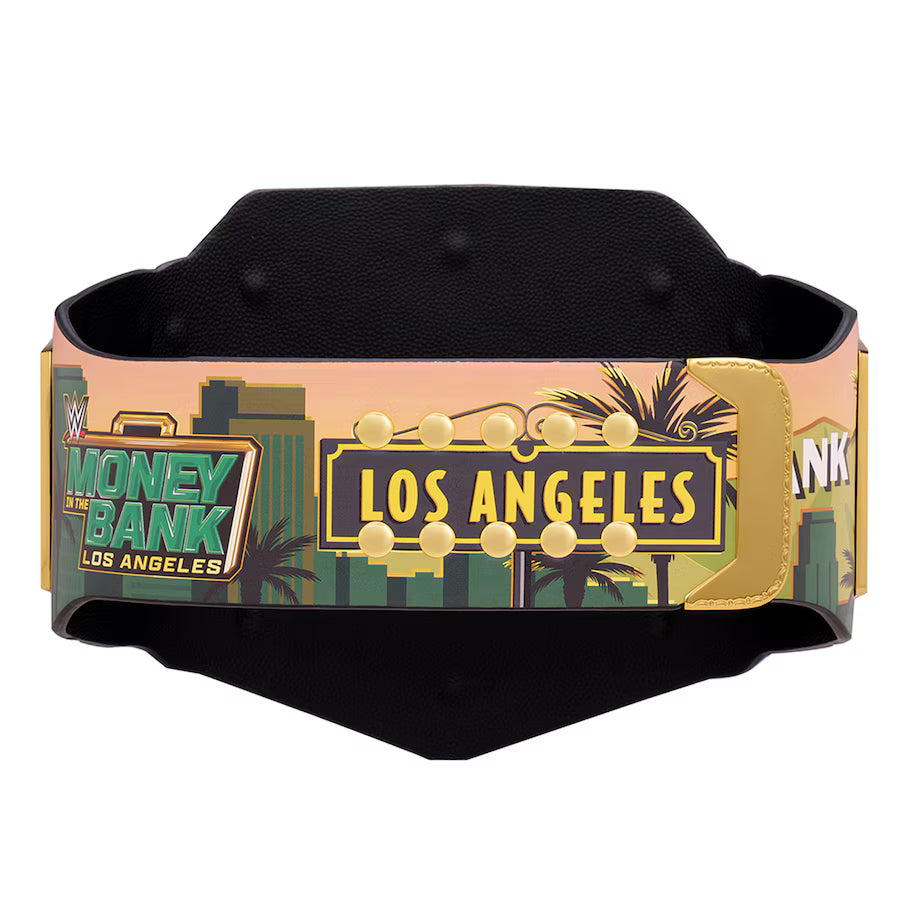Money In The Bank 2025 Los Angeles Undisputed Championship Replica Title Belt
