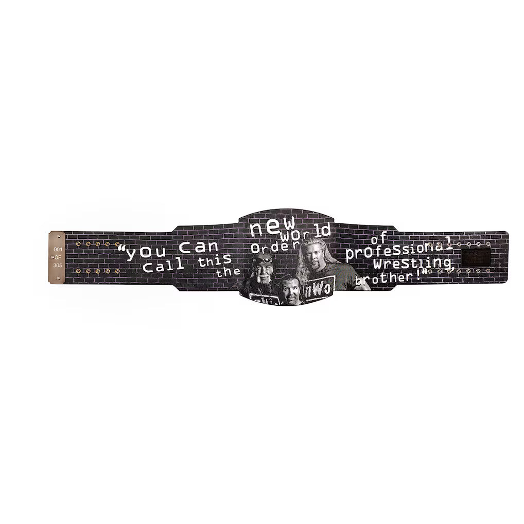 nWo 30th Anniversary Legacy Title Belt
