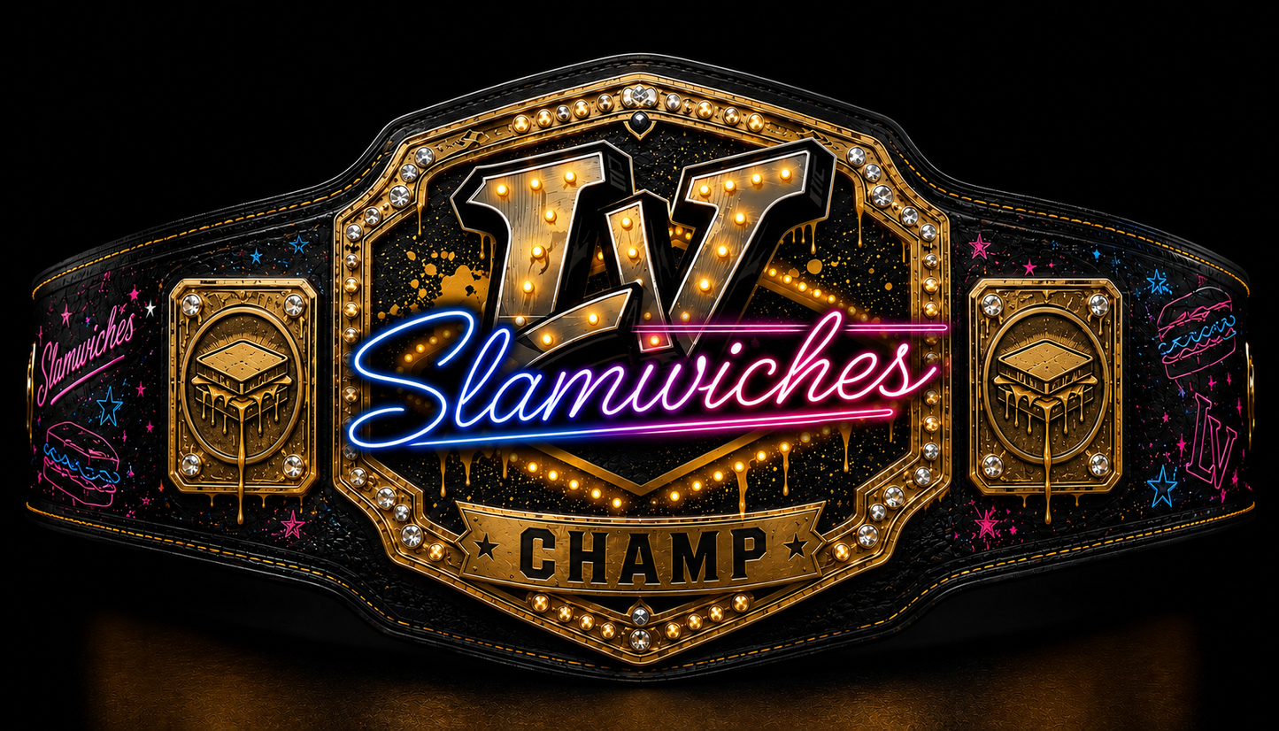 LV Slamwiches Championship Title Belt