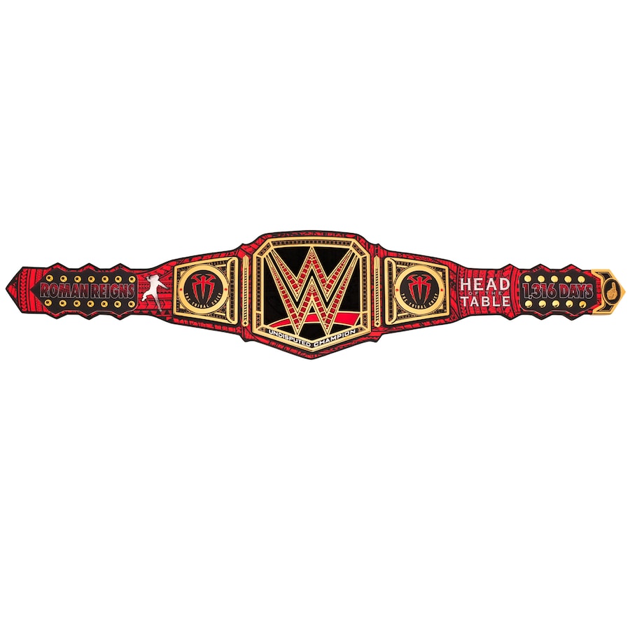 Roman Reigns 1,316 Days Signature Series Undisputed Championship Replica Title Belt