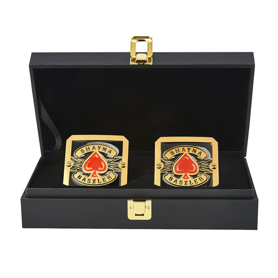 Shayna Baszler NXT Women's Championship Replica Side Plate Box Set