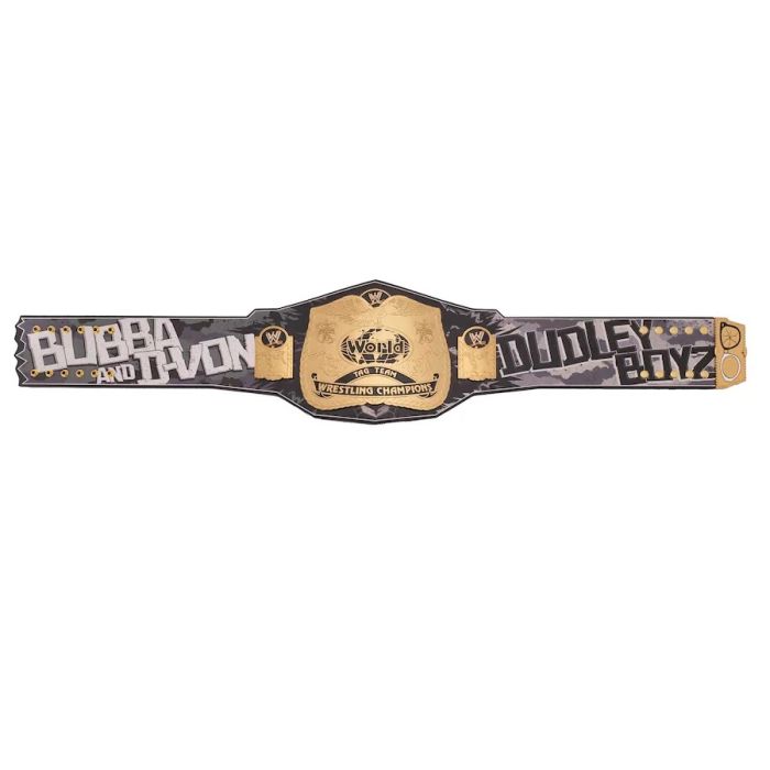 Dudley Boyz Signature Series World Tag Team Championship replica Title Belt