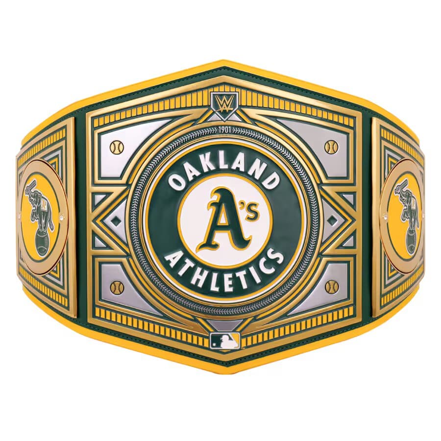 New Oakland Athletics Legacy Replica Title Belt