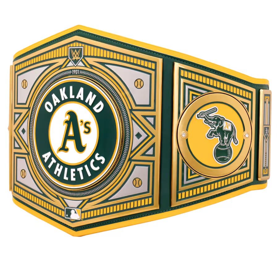 New Oakland Athletics Legacy Replica Title Belt