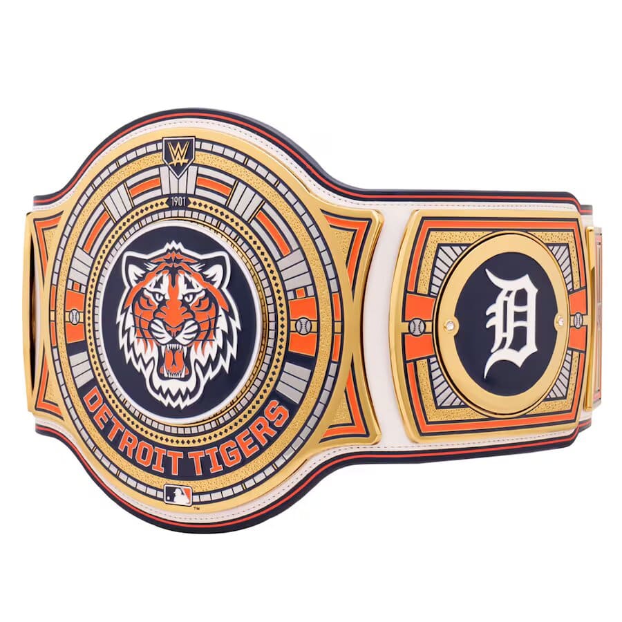 Detroit Tigers Legacy Replica Wrestling Title Belt