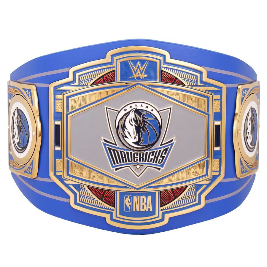 New Dallas Mavericks Legacy Replica Title Belt