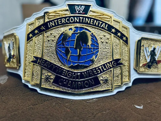 24K Gold World Premium Intercontinental Heavyweight CNC Championship Belt