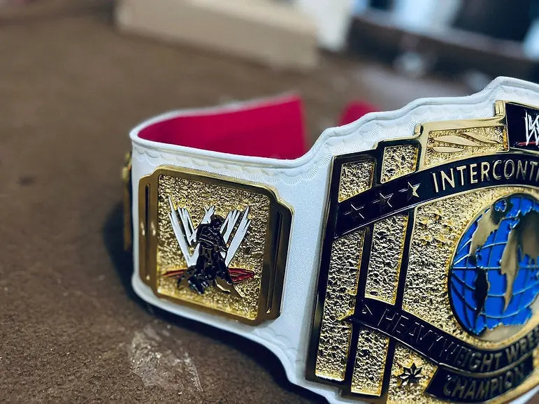 24K Gold World Premium Intercontinental Heavyweight CNC Championship Belt