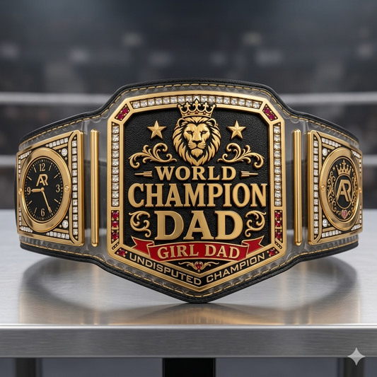 Happy Father's Day Father Gift Championship Replica Belt