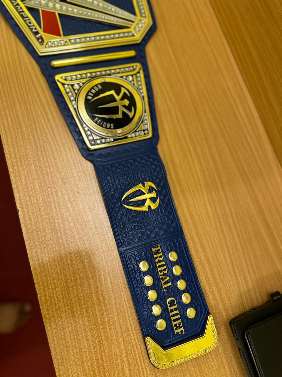 Roman Reign Custom Universal Championship Replica Belt