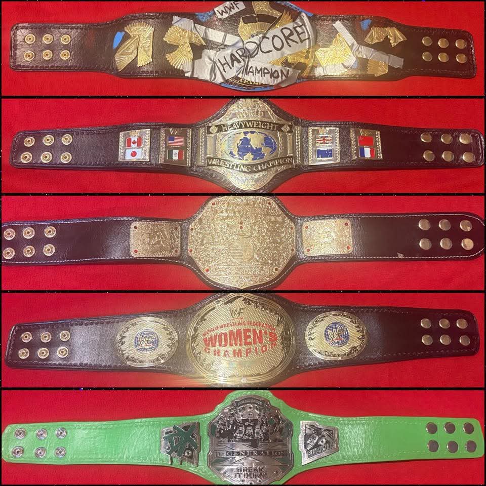 World Heavyweight Championship Mini Replicas Available In All Big Titles