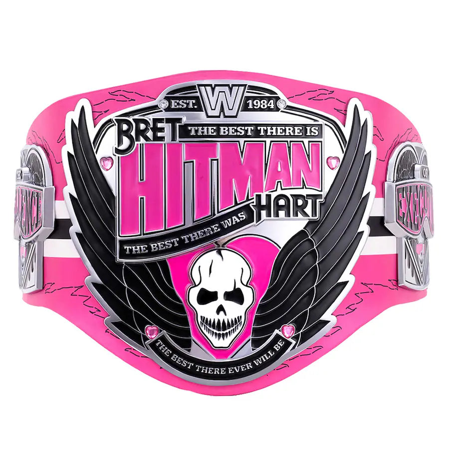 New Bret Hart Legacy Championship Replica Title Belt