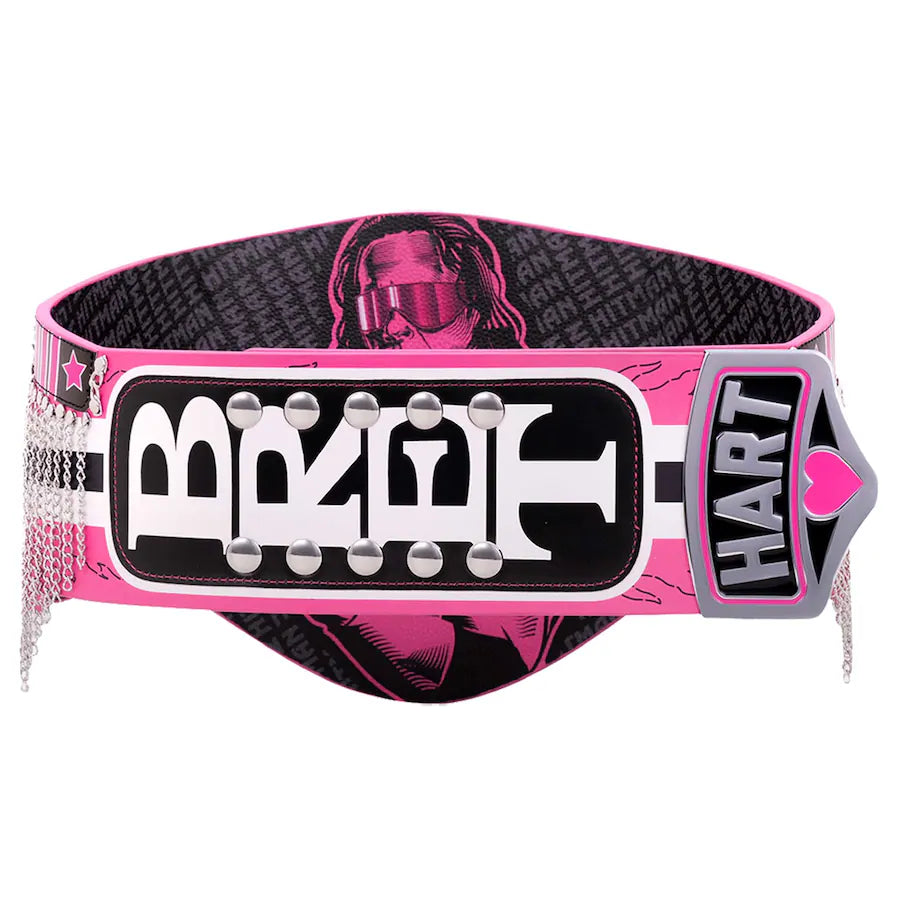 New Bret Hart Legacy Championship Replica Title Belt