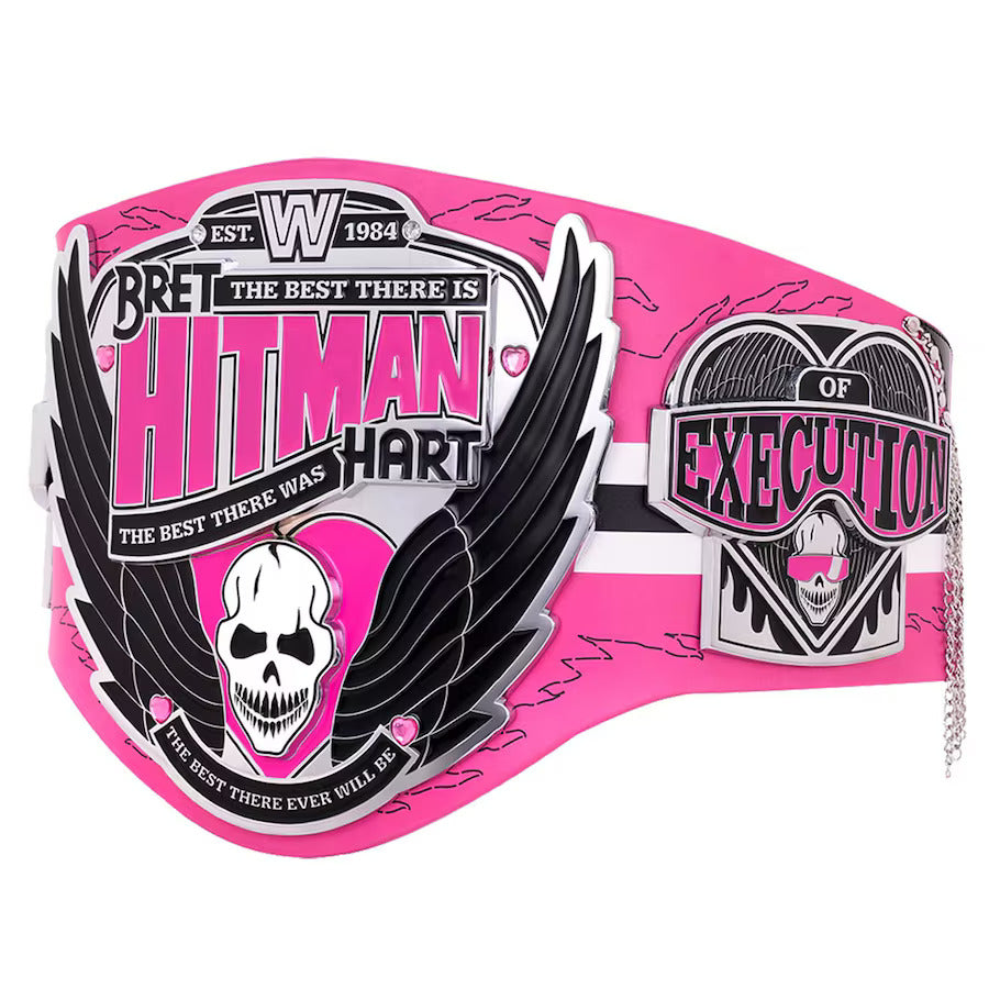 New Bret Hart Legacy Championship Replica Title Belt