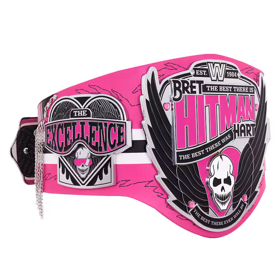 New Bret Hart Legacy Championship Replica Title Belt