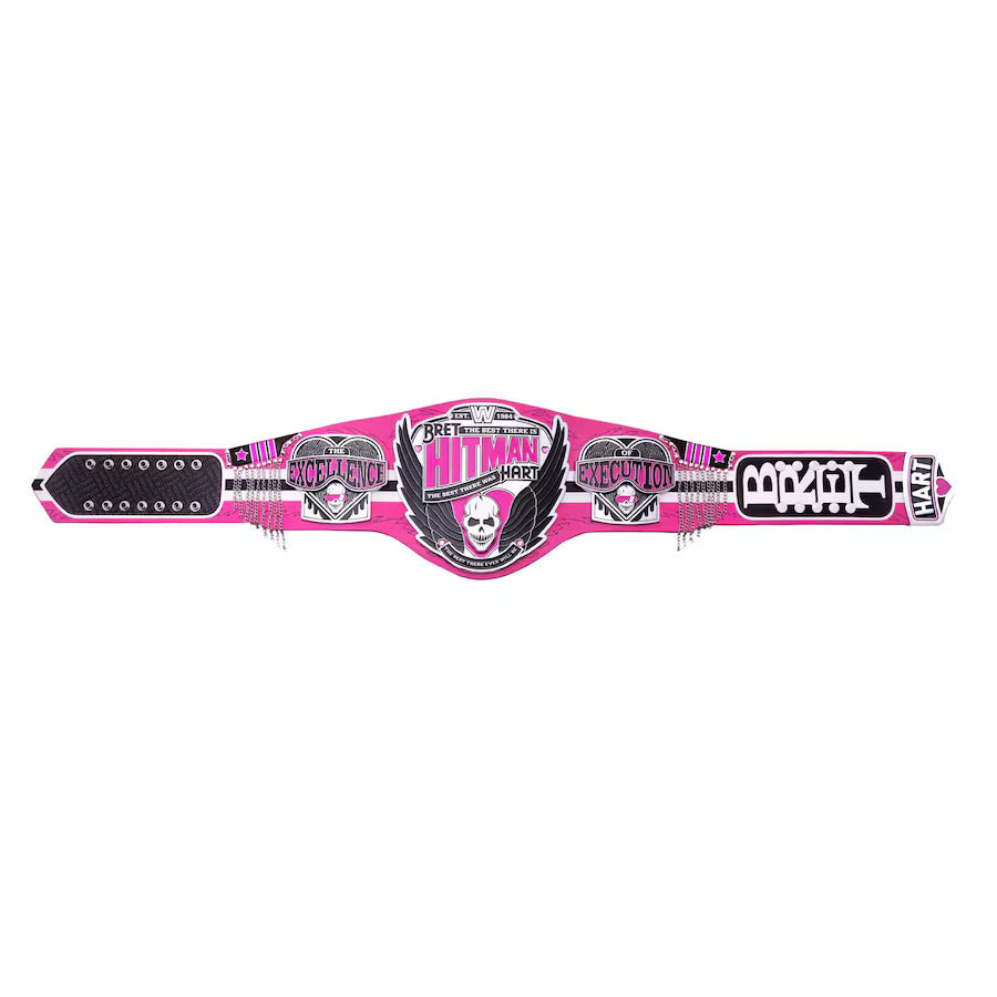 New Bret Hart Legacy Championship Replica Title Belt