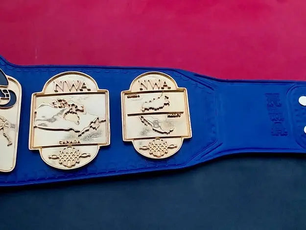24K CNC Gold NWA Tag Team Heavyweight Championship Belt