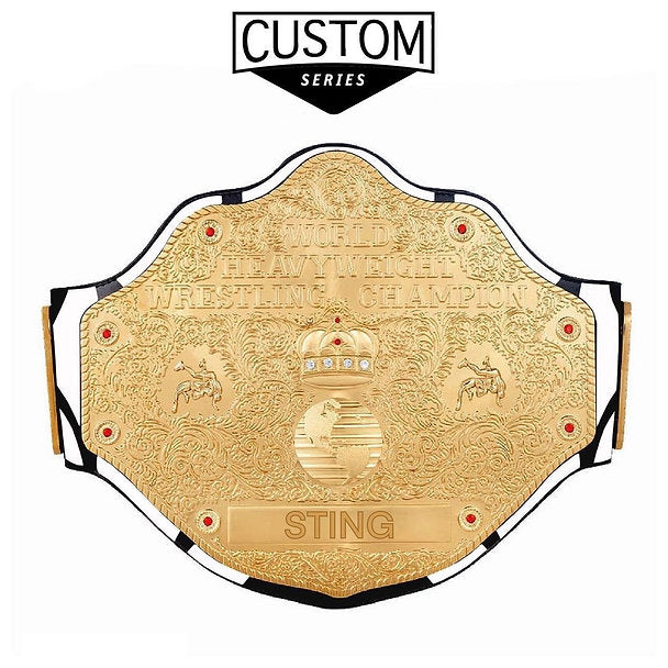The Icon Sting Custom Series Championship Replica Belt