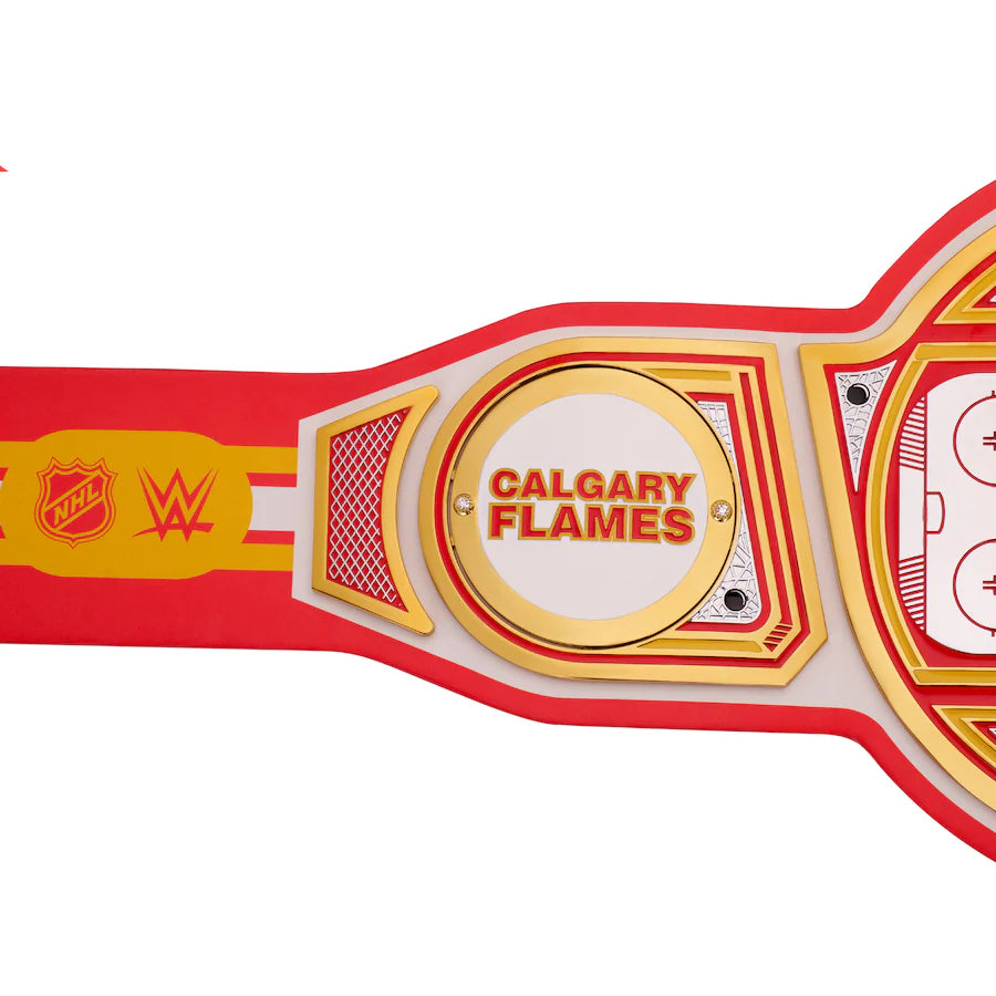 New Calgary Flames Legacy Replica Title Belt