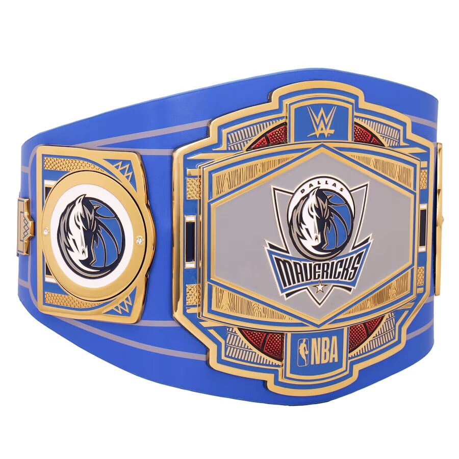 New Dallas Mavericks Legacy Replica Title Belt