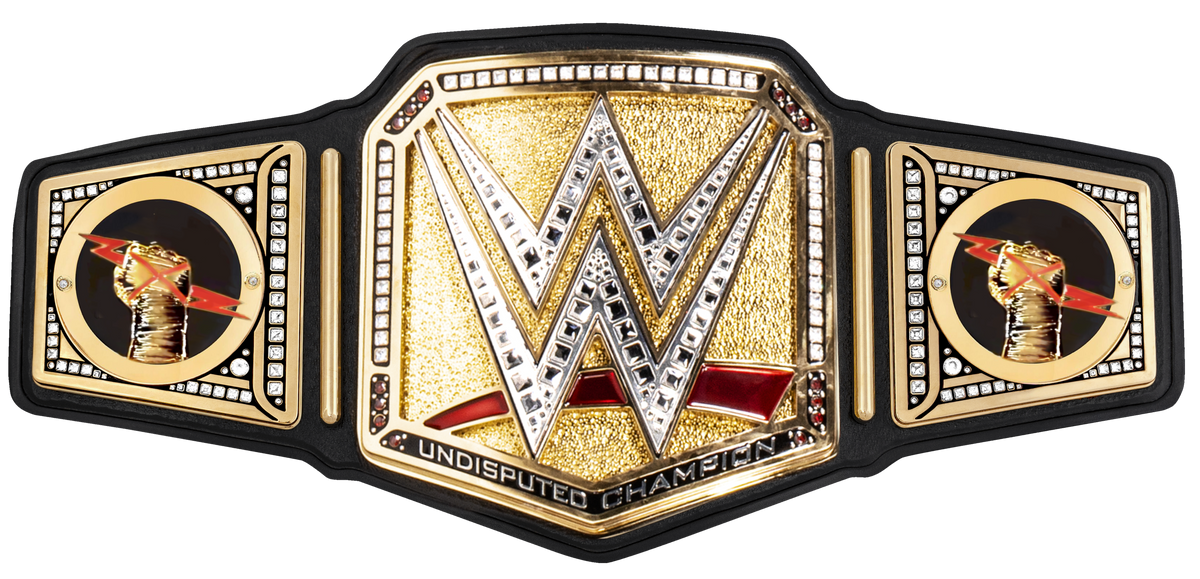 Undisputed With CM Punk Plates Championship Title Belt