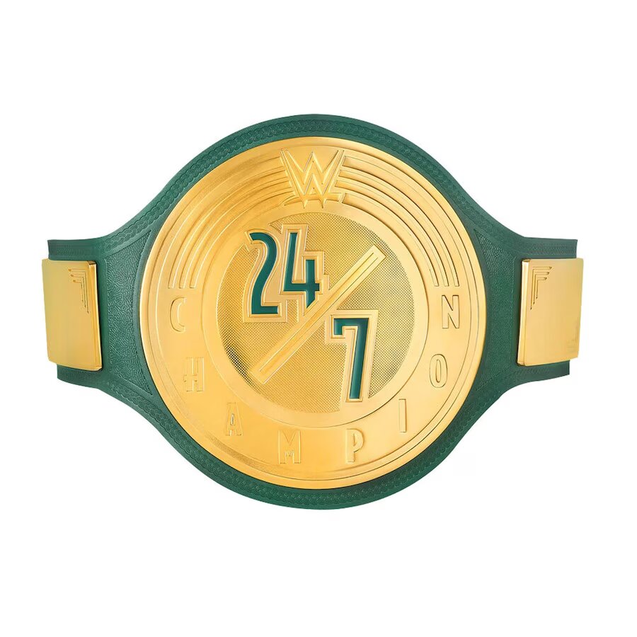 NEW green 24/7 Championship Replica Title Belt
