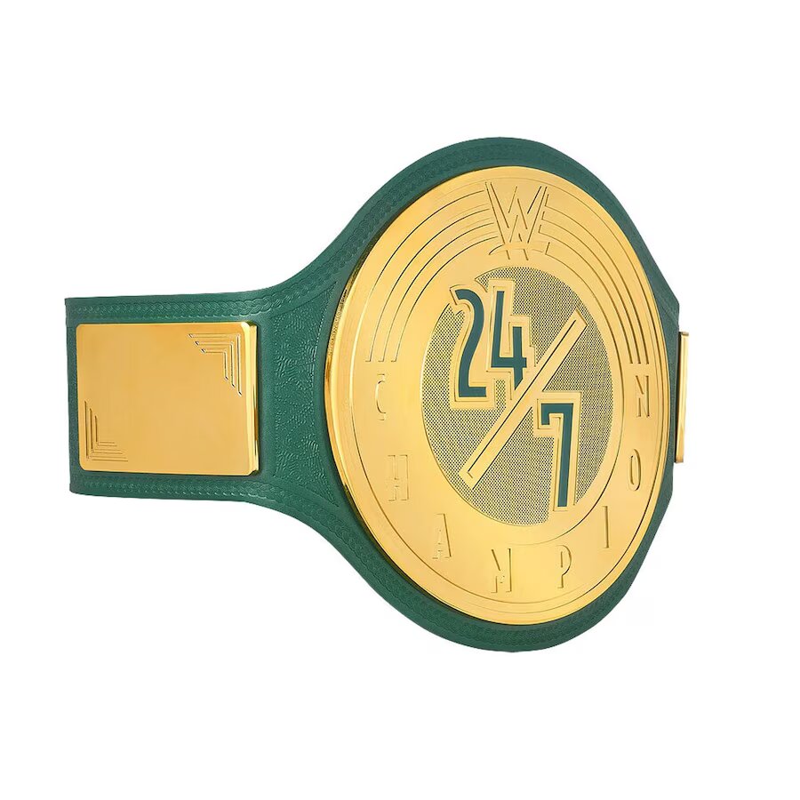 NEW green 24/7 Championship Replica Title Belt