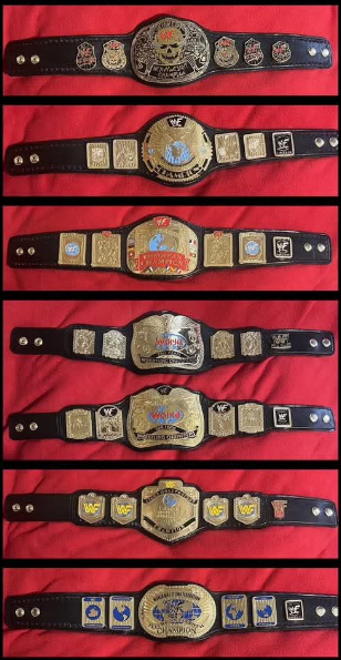 World Heavyweight Championship Mini Replicas Available In All Big Titles