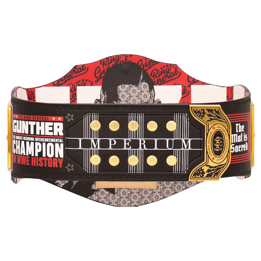 New Gunther 666 Days Signature Series Championship Replica Title Belt