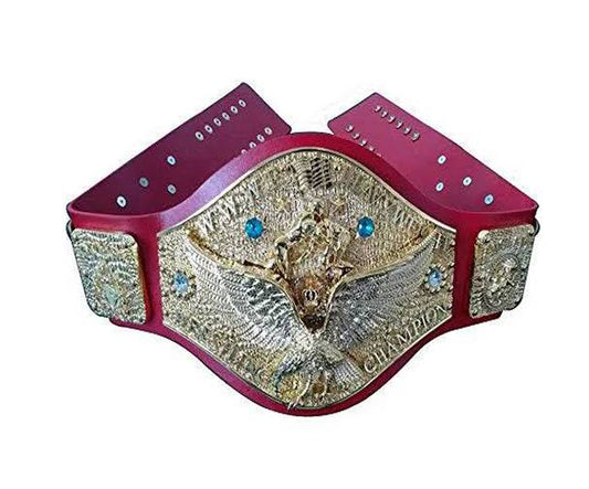 Bob Backlund Heavyweight Wrestling Title Belt Red