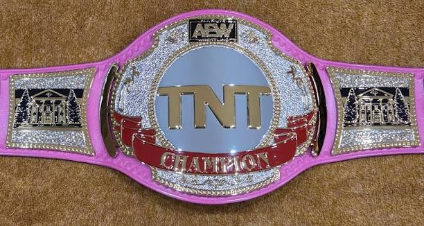 AEW Pink TNT Championship Replica Title Belt