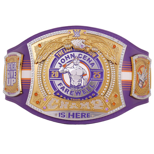 John Cena Farewell Tour 2025 Phoenix Spinner Championship Replica Title Belt