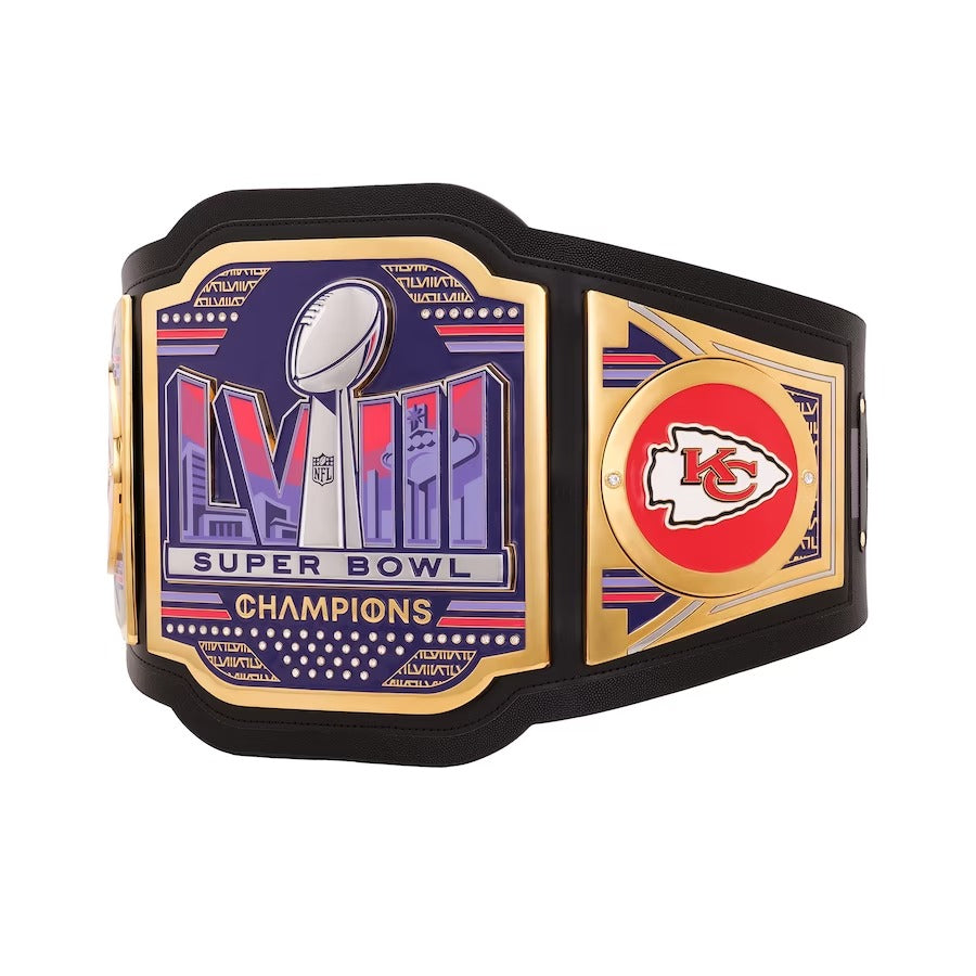 New Kansas City Chiefs Super Bowl LVIII Champions Legacy Replica Title Belt