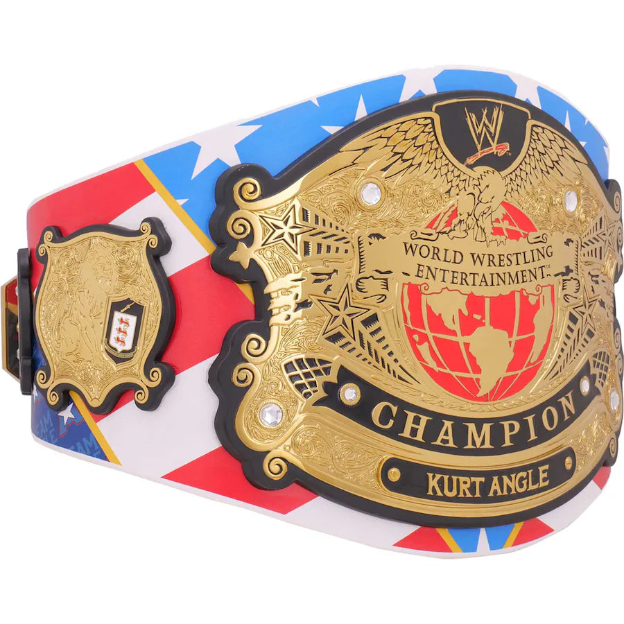 New Kurt Angle Signature Series Replica Title Belt