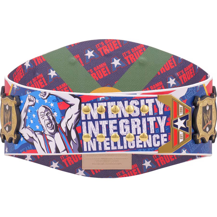 New Kurt Angle Signature Series Replica Title Belt