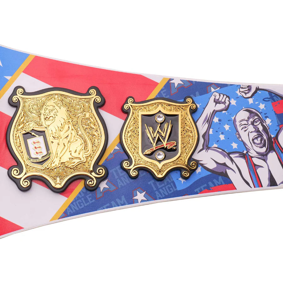 New Kurt Angle Signature Series Replica Title Belt