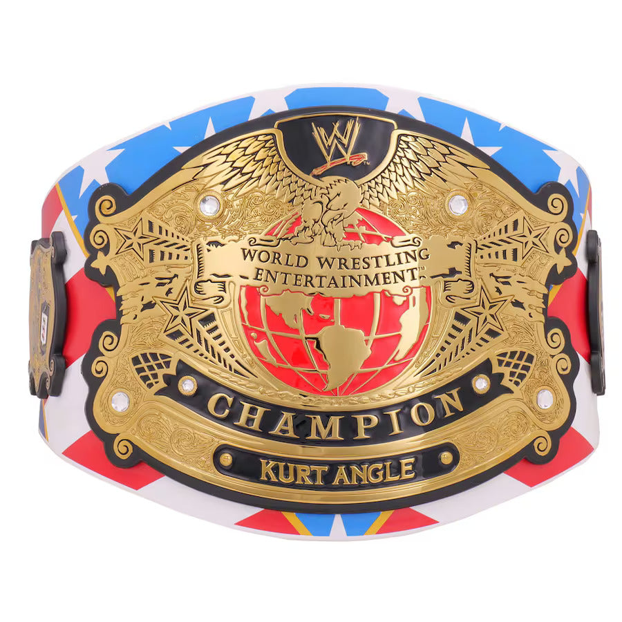 New Kurt Angle Signature Series Replica Title Belt