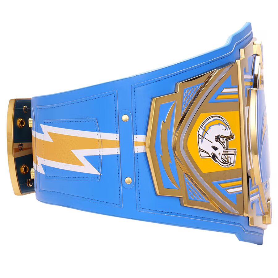 New Los Angeles Chargers Legacy Replica Title Belt