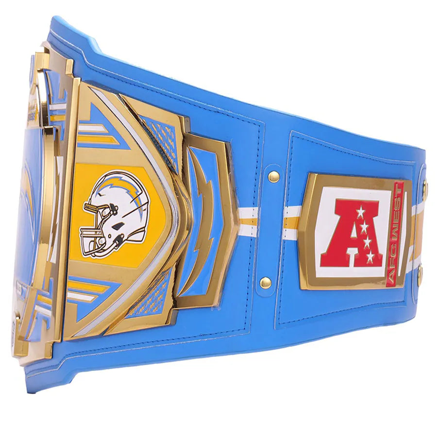 New Los Angeles Chargers Legacy Replica Title Belt
