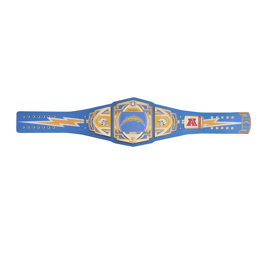 New Los Angeles Chargers Legacy Replica Title Belt