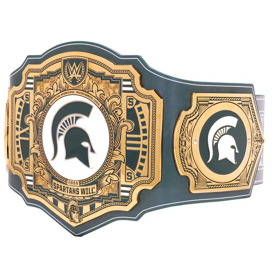 New Michigan State Spartans Legacy Replica Title Belt